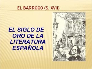 Siglo de oro en la literatura española