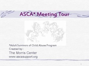Asca meetings