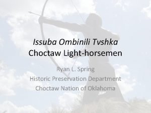 Choctaw lighthorsemen