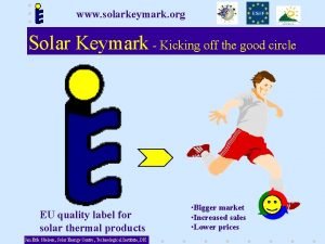 www solarkeymark org Solar Keymark Kicking off the