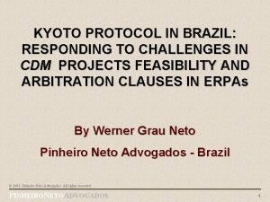 Kyoto protocol brazil