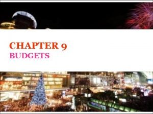 Chapter 9 financial management