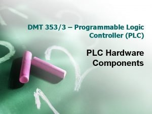 Programmable logic controller