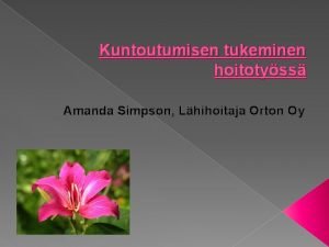 Orton kipuklinikka