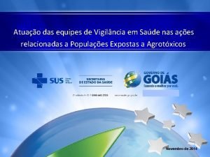 Atuao das equipes de Vigilncia em Sade nas