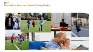 BHP Desarrollando Juntos una Cultura de Trabajo Flexible