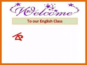 To our English Class Md Rafi Uddin Shamim