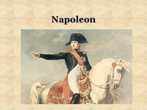 Napoleon early life