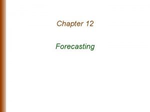 Exponential smoothing forecast excel