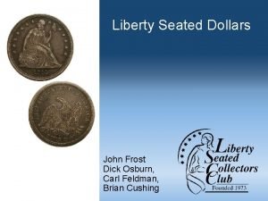 Liberty seated collectors club
