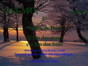 Salmo 37 19 Salmo 37 19