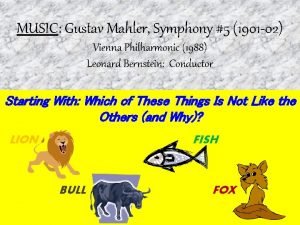 MUSIC Gustav Mahler Symphony 5 1901 02 Vienna