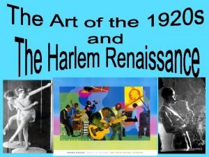 Harlem renaissance flappers