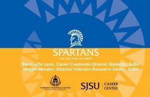 Sandra De Leon Career CounselorDiverse Students SJSU Maggie