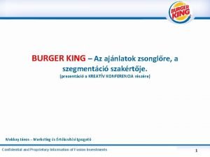 Burger king kupon