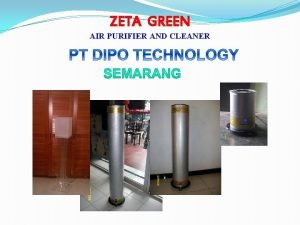 Green air purifier