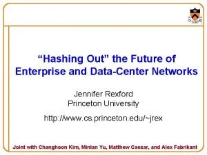 Hashing Out the Future of Enterprise and DataCenter