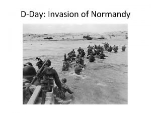 DDay Invasion of Normandy Silently Read pg 786