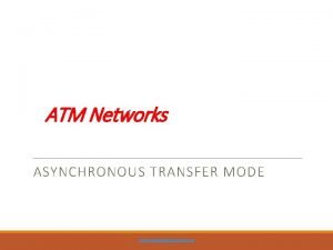 Asynchronous transfer mode diagram