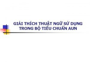 GII THCH THUT NG S DNG TRONG B