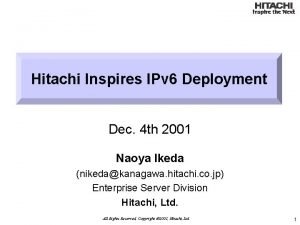Hitachi Hitachi