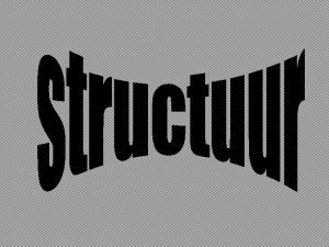 Structuren tekenen