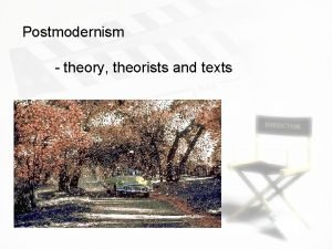 Postmodernism media examples