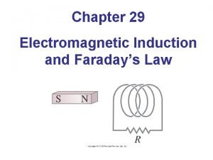 Faraday's law units