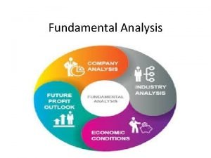 Fundamental Analysis Meaning of Fundamental Analysis It is