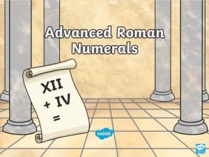 Ixv roman numerals