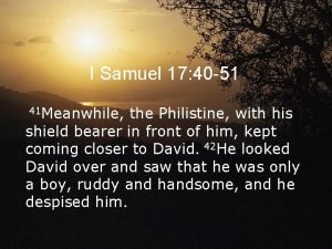 1 samuel 17:41-50