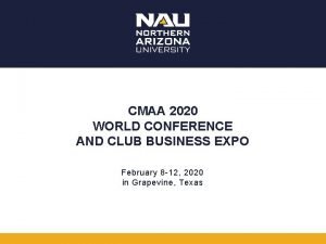 Cmaa conference 2018