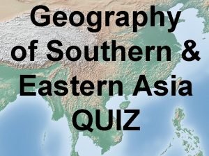 South asia physical features South asia physical features