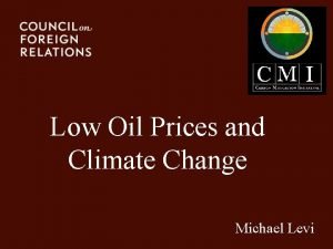 Levi's oil prices