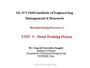 Dr D Y Patil Institute of Engineering Management