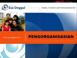 PENGORGANISASIAN KOMPETENSI 1 2 3 mahasiswa dapat menyebutkan