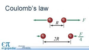 R in coulomb's law