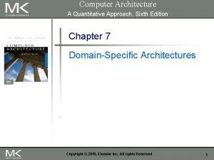 Computer Architecture A Quantitative Approach Sixth Edition Chapter