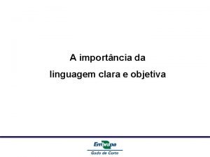 Linguagem clara