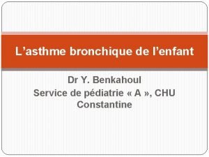 Asthme stade