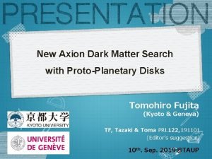 New Axion Dark Matter Search with ProtoPlanetary Disks