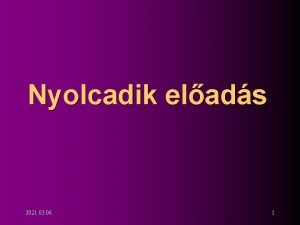 Nyolcadik elads 2021 03 06 1 Az rzelmek