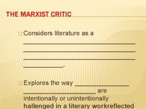 Itsy bitsy spider marxist analysis