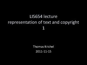 Copyright notice