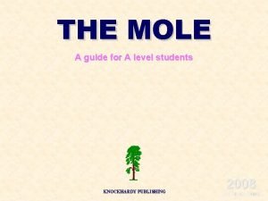 Concentration from moles and volume