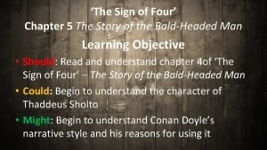 The sign of four chapter 5 summary