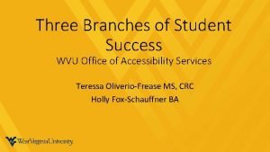 Wvu office of accessibility services