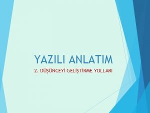 Sayısal verilerden yararlanma örnekleri Sayısal verilerden yararlanma örnekleri