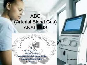 Normal blood gas