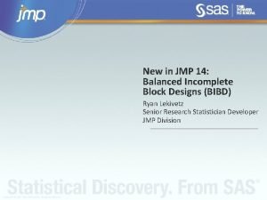 Jmp 14 new features